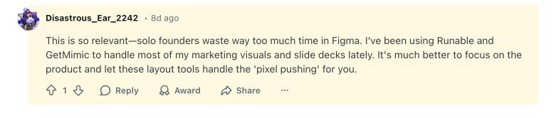 Chat mockup created with Mimic